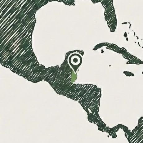 belize map