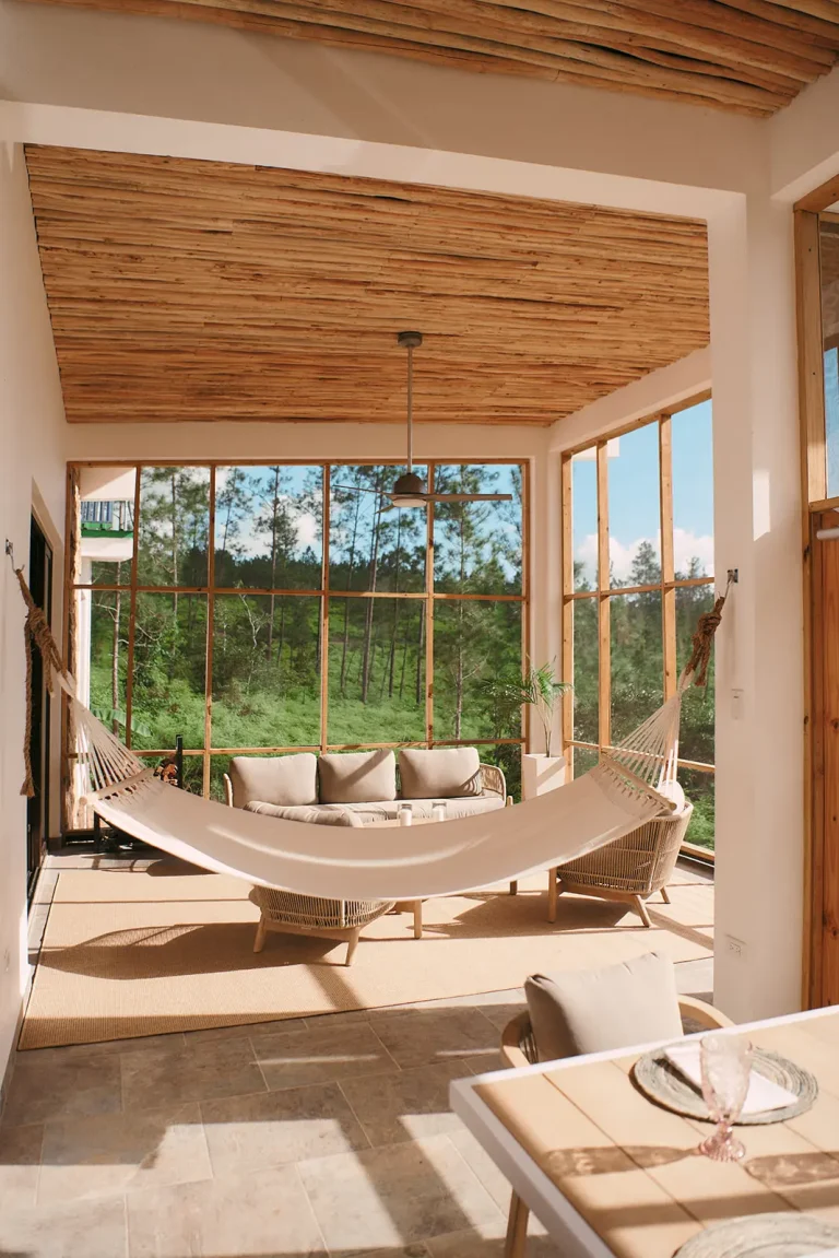 belize wilderness luxury villa with hammock