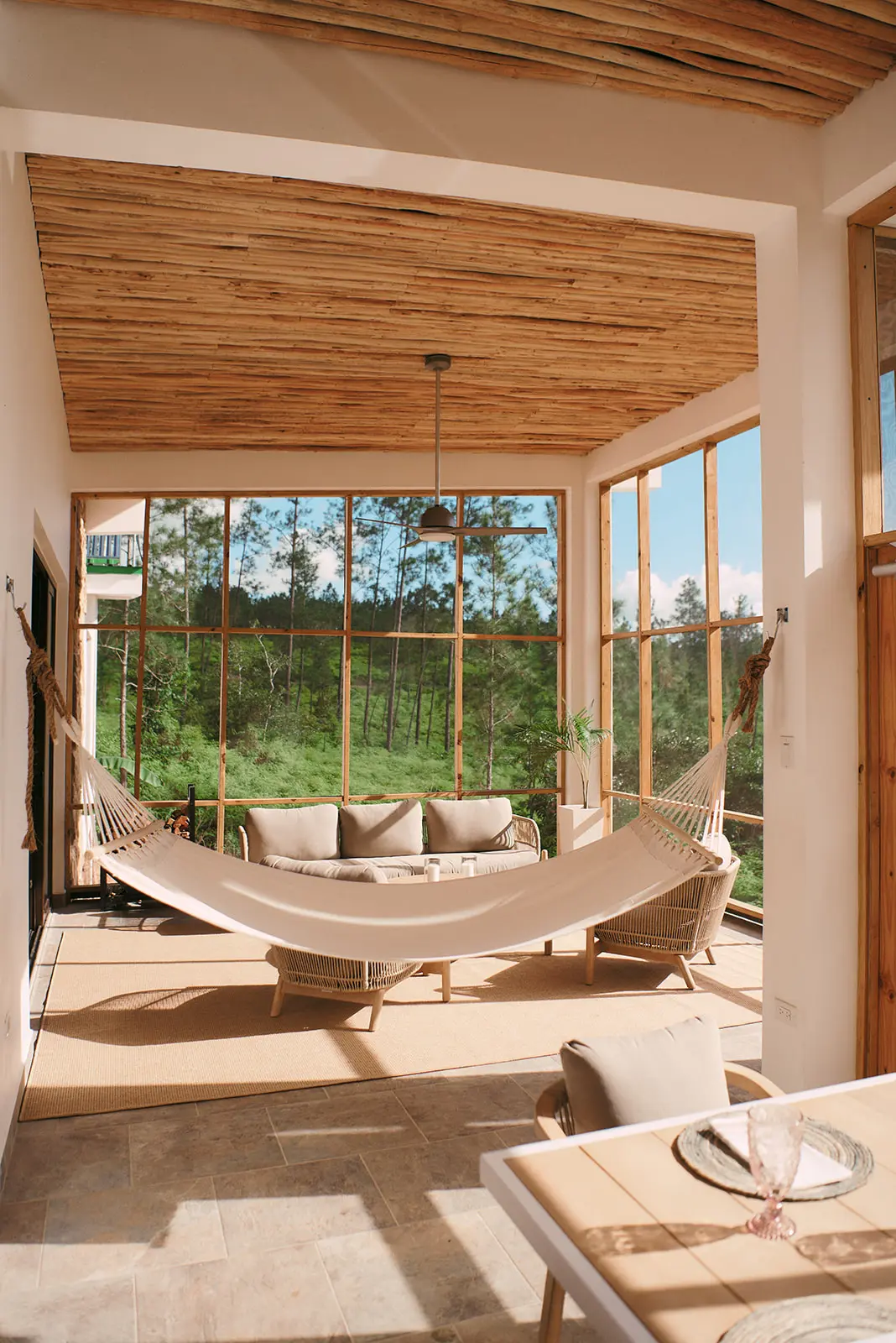 belize wilderness luxury villa with hammock